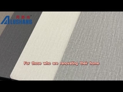 3MM 1.22*2.44m پانل کامپوزیت آلومینیوم قهوه قرمز برای تزئینات داخلی و خارجی ساختمان