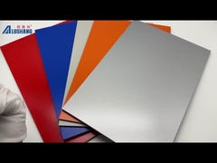 1220 X 2440MM Rose Madder Acm مواد ترکیبی ضد آب 6mm Acp Sheet