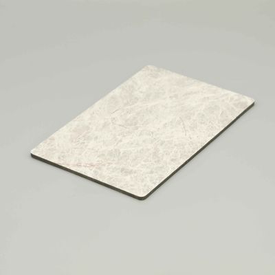 پنل کامپوزیت آلومینیومی پوشش بازتاب دهنده 0.03mm تا 0.6mm Acp Sheet Marble Design