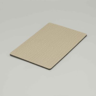 پانل کامپوزیت آلومینیومی PVDF 3-6mm ضخامت 1.22x2.44m برای دیوارهای پرده