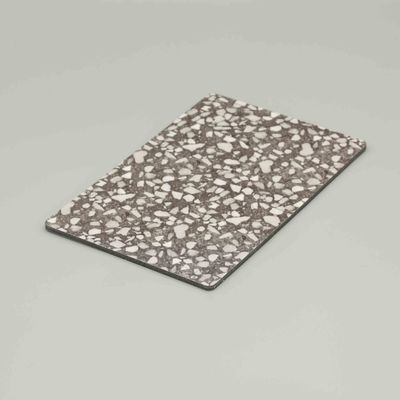 1220 X 2440MM ترازو سنگ مرمر سفید Acp صفحه تابلو Acp آلومینیوم کامپوزیت