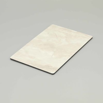 پانل کامپوزیت آلومینیومی سیمان بیج مرمر 2.0mm 3.0mm 5800mm پانل های دیواری کامپوزیت
