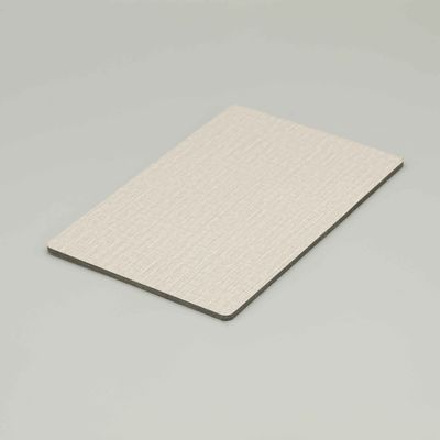 پانل کامپوزیت آلومینیومی PVDF 70% PVDF 3H Hardness پانل پرده دیواری با درجه آتش سوزی