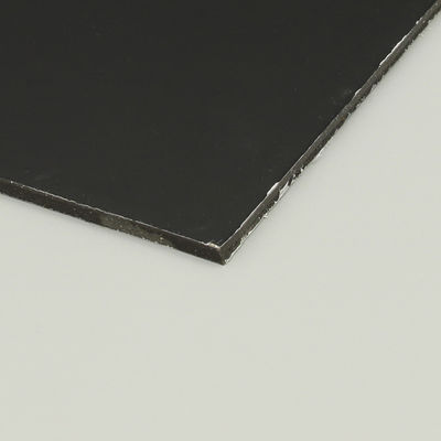 قهوه تیره آلومینیوم پنل کامپوزیت برای ساخت و ساز ساختمان تزئین 4MM 1.22 * 2.44m ACM ACP مواد تزئین دیوار