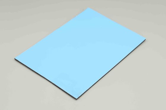 رنگ آبی آسمان در داخل ساختمان تزئینات ورق ساختمان 4mm درب دیوار 48in X 96in