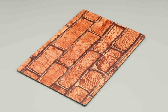 دفاتر رستوران ها پانل کامپوزیت آلومینیوم مرمر 0.03mm تا 0.6mm
