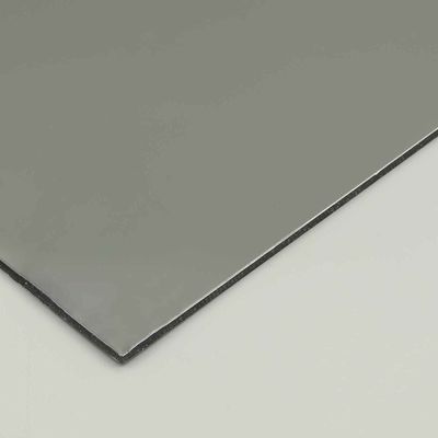 پانل کامپوزیت آلومینیومی خاکستری PE 4MM 1.22 X 2.44m ساختمان پانل کامپوزیت بیرونی