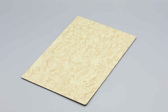 48 X 96IN Rock Grain Acp طراحی مرمر رستوران ها پنل کامپوزیت آلومینیوم