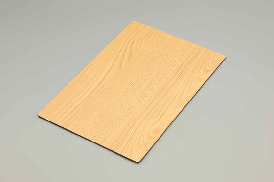 پوشش PE Pvdf پنل کامپوزیت آلومینیوم چوبی 3mm Acp Sheet برای بیرونی