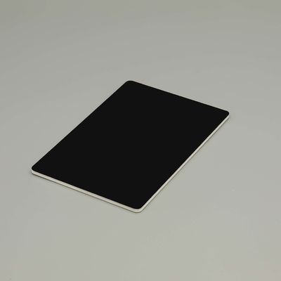 پانل کامپوزیت آلومینیومی ضد آتش سیاه B1 3mm - 7mm Acp مقاوم در برابر آتش