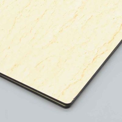 4mm 1.22x2.44m پنل کامپوزیت آلومینیومی با بافت سنگ خشن مقاوم به خراش برای پوشش خارجی