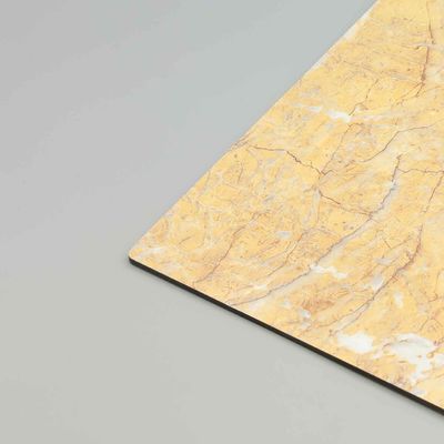 پانل مرکب آلومینیوم مرمر 4 میلی متری صفحه ACP مقاوم در برابر خراش برای پوشش دیوار داخلی و خارجی