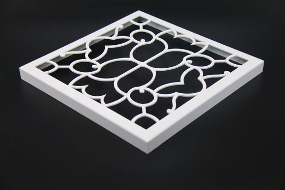 ضد خوردگی سفید و ضد ایستاتیک دیوار بیرونی آلومینیوم فنیر پنل با استفاده از پنل های فلزی