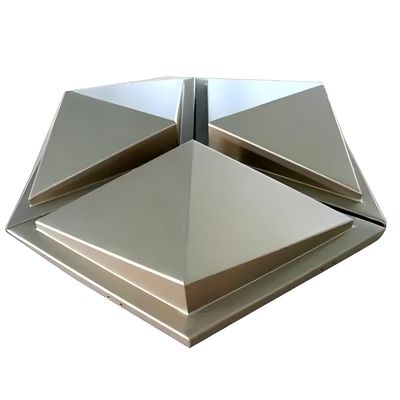 3003 8mm تا 210mm آلومینیوم فنیر پوشش 3d پانل های دیواری برای تزئین ساختمان