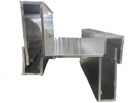 ضد فرسایش چندگانه شکل های غیرمعمول دیوار نمای آلومینیوم فلوروکربن پوشانده دیوار بیرونی ضد ایستاتیک