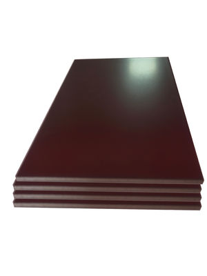 1.50X2.44M اندازه اضافی پانل کامپوزیت آلومینیوم قرمز تیره برای تخته های تزئینی دیوار