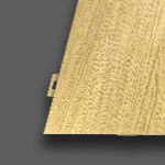 تامین کنندگان پانل های آلومینیومی قهوه شکل های سفارشی دیوار نمای آلومینیومی با پوشش فلوروکربن